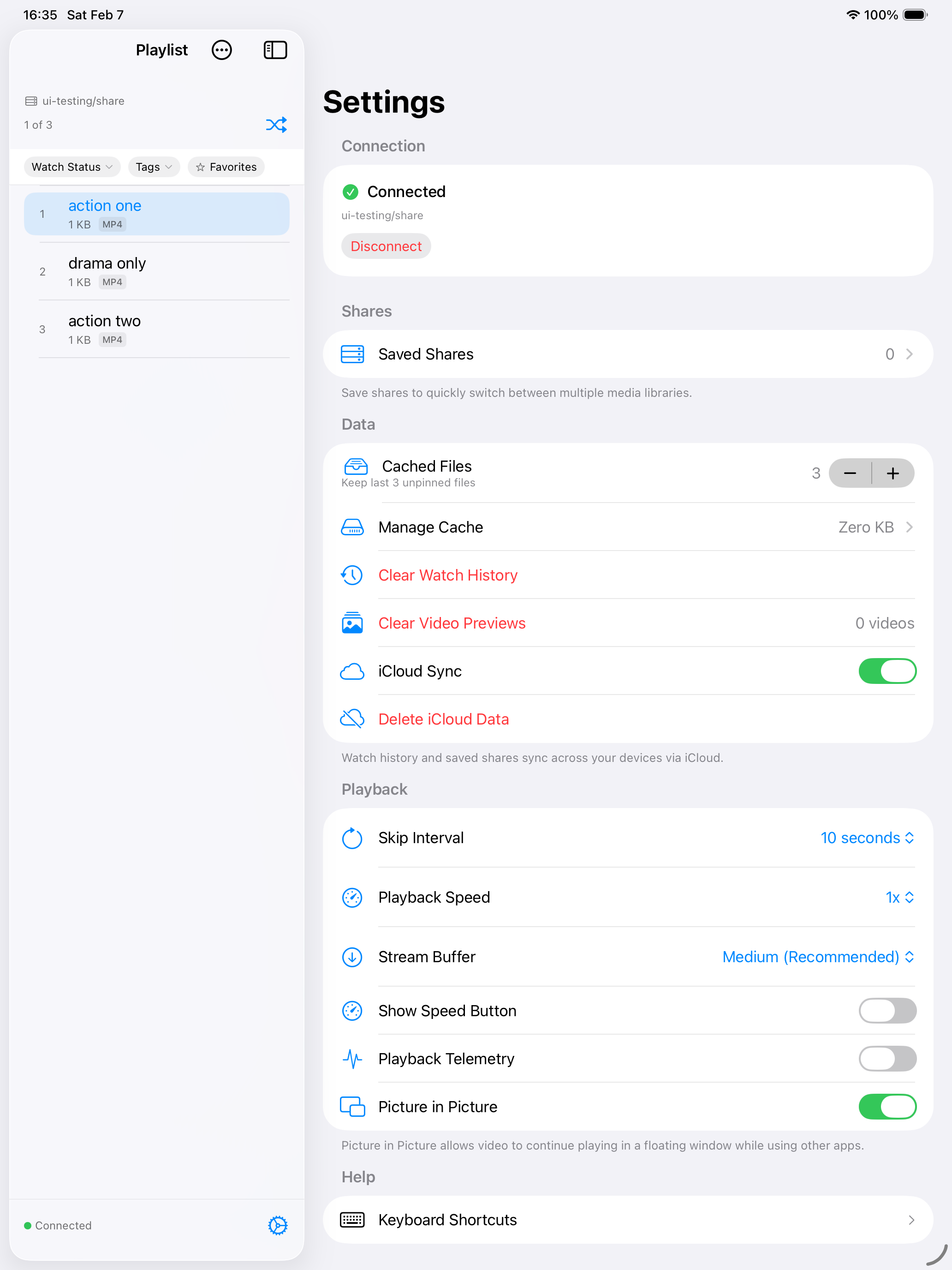 AirPlay & Picture-in-Picture screenshot