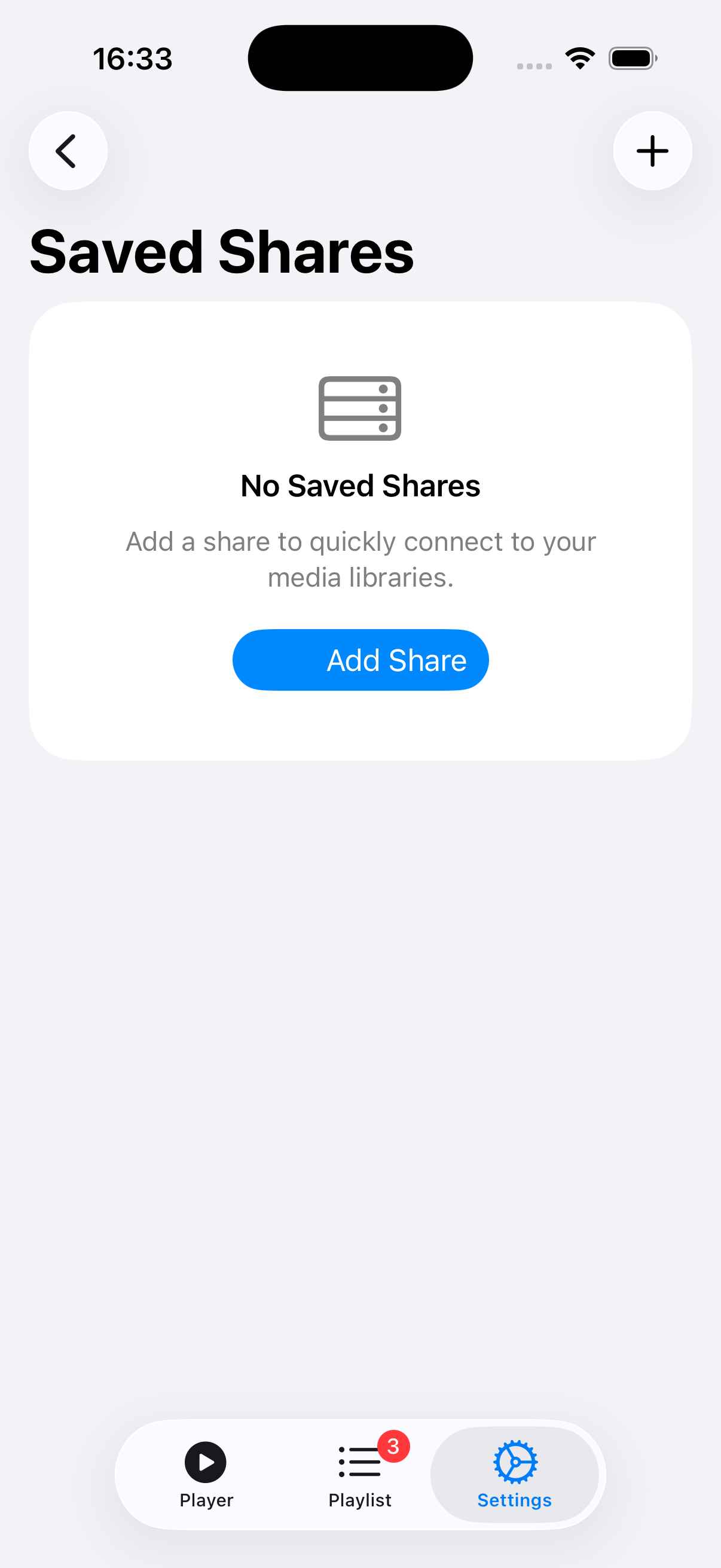 Multi-Share Profiles screenshot